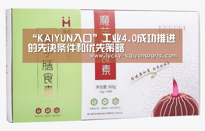 “KAIYUN入口”工业4.0成功推进的先决条件和优先策略(图1) 开云体育首页